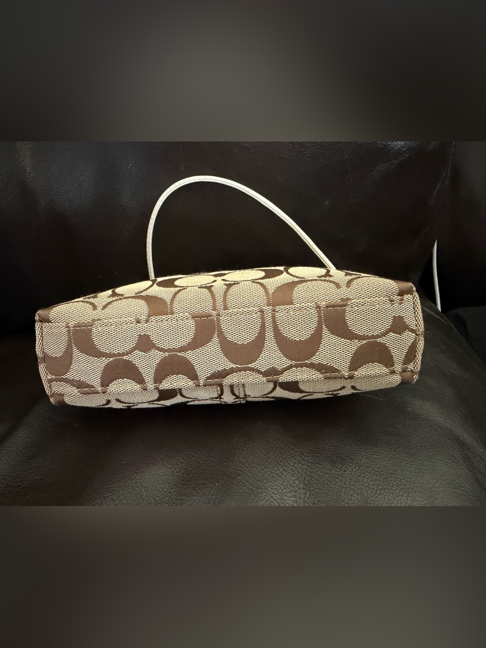 Coach Vintage Turnlock mini bag wristlet - Picture 3 of 7